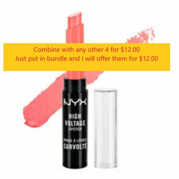 NYX High Voltage Lipstick - Beam Hvls07 - Picture 1 of 1
